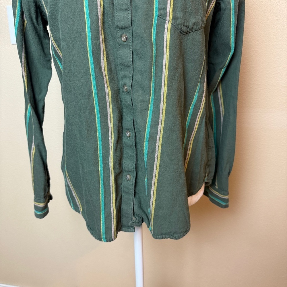 Prana Alfie Flannel Shirt Size Small - Picture 6 of 11